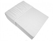 Prześcieradło z gumką Jersey Frotex 160x200 białe GRENO