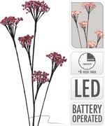 Gałązka 30LED 90cm ośnieżona MONDEX
