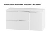 Szafka pod umywalkę nablatową NICEA DUM 60 S/2 + D40 L biała STOLKAR