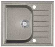 Zlewozmywak granitowy ALAROS szary HALMAR