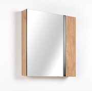 Szafka łazienkowa LENS K2.M80 80 hikora z lustrem LELOUP