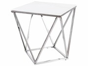 Ława SILVER B II 50x50 biała SIGNAL