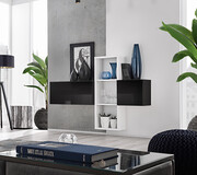 Komoda BLOX SB I czarna/biała ASM Meble