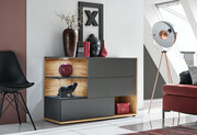 Komoda SILK antracyt ASM Meble