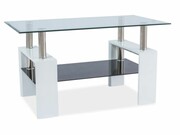 Ława LISA III 110x60 biały połysk SIGNAL