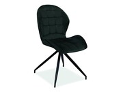 Krzesło HALS II VELVET czarne SIGNAL