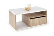 Ława PANTERA 110x60 dąb sonoma/biała HALMAR