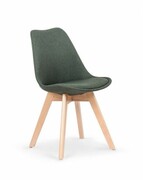 Krzesło K303 ciemny zielony HALMAR