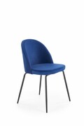 Krzesło K314 VELVET granatowe HALMAR