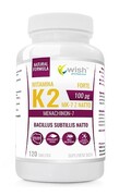 Witamina K2 VitaMK7 100mcg 120 Kapsułek Witamina K2 VitaMK7 100mcg 120 Kapsułek dla Wegan WISH WISH