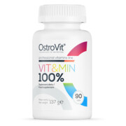 Multiwitaminy + minerały Ostrovit 100% vit&min 90 tabs Multiwitaminy + minerały Ostrovit 100% vit&min 90 tabs OSTROVIT