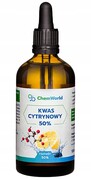 Kwas Cytrynowy 50% 100 ml CZDA Chemworld Kwas Cytrynowy 50% 100 ml CZDA Chemworld CHEMWORLD