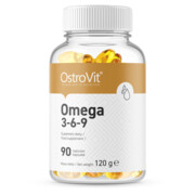 Omega 3-6-9 ZDROWE KWASY TŁUSZCZOWE 90 kapsułek Omega 3-6-9 ZDROWE KWASY TŁUSZCZOWE 90 kapsułek Ostrovit OSTROVIT