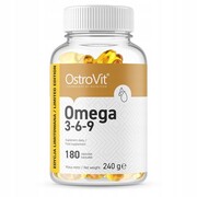 Omega 3-6-9 ZDROWE KWASY TŁUSZCZOWE 180 kapsułek Omega 3-6-9 ZDROWE KWASY TŁUSZCZOWE 180 kapsułek Ostrovit OSTROVIT