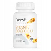 WITAMINA D3 8000 IU 200 tab. WITAMINA OSTROVIT D3 8000 IU 200 tab. OSTROVIT