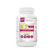 Witamina K2 VitaMK7 200mcg 120 Kapsułek Witamina K2 VitaMK7 200mcg 120 Kapsułek dla Wegan WISH WISH