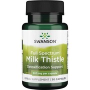 Ostropest Plamisty Swanson Milk Thistle 30 kap. Ostropest Plamisty Swanson Milk Thistle 30 kap. SWANSON