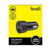 WYP Budi - Ładowarka samochodowa USB, 17W (Czarny) Techonic