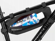 WYP Etui wodoodporne sakwa na rower uchwyt rowerowy na ramę RockBros B61 Czarne RockBros