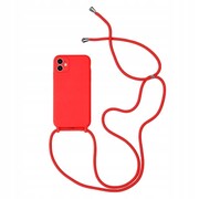 ETUI SILIKONOWE DO IPHONE 11 PRO STRIP SILICONE CASE (czerwone) Techonic