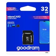 Karta pamięci MicroSD GoodRam 32GB Class10 - zdjęcie 1