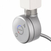 Grzałka TDY 120W Kolor Silver Mat z Kablem Spiralnym Terma