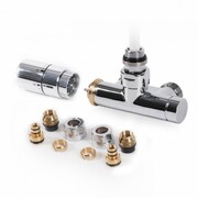 Zestaw Kątowy z rurką zanurzeniową 50 mm CYLINDER Prawy Chrom Carlo Poletti
