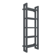 STAND 1150x400 Metallic Black SX Terma