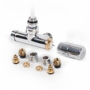 Zestaw Kątowy z rurką zanurzeniową 50 mm CYLINDER Lewy Chrom Carlo Poletti