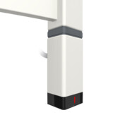 Grzałka One T36x40 Prawy 120W Kolor Biały z Kablem Spiralnym Terma
