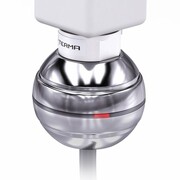Grzałka REG 2 200W Kolor Chrom z Kablem Spiralnym i przełącznikiem ON/OFF Terma