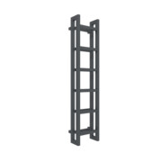 STAND 1380x300 Metallic Black SX Terma