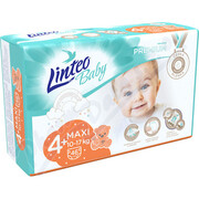 Linteo Baby Dětské plenky PREM.MAXI+ 10-17kg 46ks