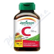 JAMIESON Witamina C 500mg owoce trop. do ssania tbl. 120