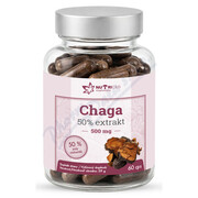 Chaga 50% extrakt 500mg cps.60 _NUI-CZ
