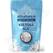 Allnature Keltská sůl mořská ručně sbíraná 500g _AL4-F