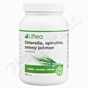 LIFTEA Chlorella/Spirulina/Zielony jęczmień tbl.250