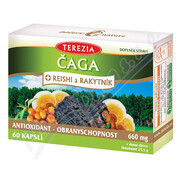TEREZIA Chaga + Reishi i rokitnik cps.60