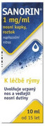 Sanorin 1mg/ml krople do nosa gtt 1x10ml
