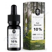 Hemnia CBD Konopný olej 10% 1000mg 10ml _HE4-EU