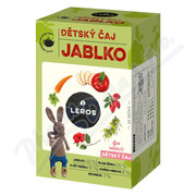 LEROS Dětský čaj Jablko 6m 20x2g
