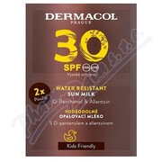 Dermacol Opalovací mléko voděodolné SPF30 2x15ml _DRM-CZ