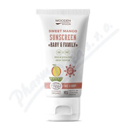 Wooden Spoon Opalovací mléko Mango SPF50 150ml _WOA-BG