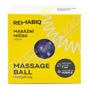 Rehabiq masážní míček ježek fialový 7cm
