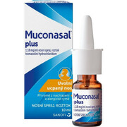Muconasal Plus 1.18mg/ml nas.spr.sol.1x10ml DAN-I