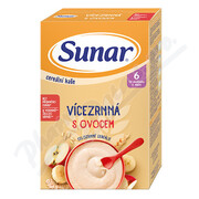 Sunar Cereální kaše vícezr.s ovoc.od uk.6.měs.210g