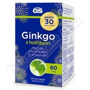 GS Ginkgo 60mg s hořčíkem tbl.90+30 dárek