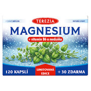 TEREZIA Magnesium+vit.B6 a meduňka cps.120+30 _TCV-CZ