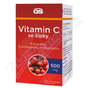 GS Vitamin C 500mg se šípky tbl.100+20