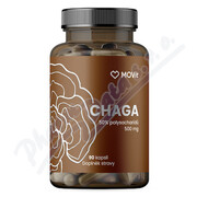 MOVit Chaga 50% polysacharidů 500mg cps.90 _MI7-CZ